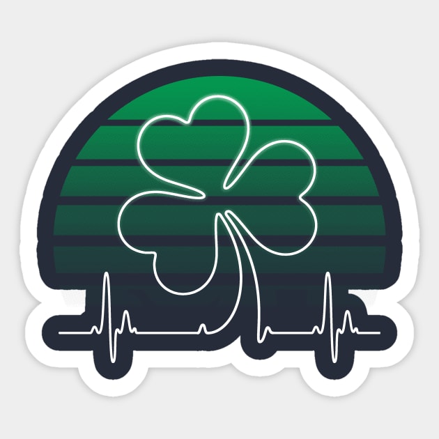 IRISH HEART Sticker by RAIDHO